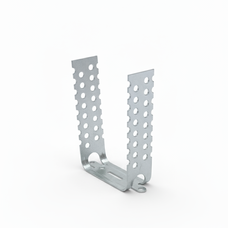 Bridă Multiplă Atlantic - pentru fixare directa CD 60 Gips-carton, 120 mm (Grosime 1.0)