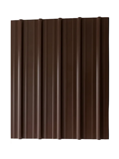 Foaie tablă cuta mare 2m x 1,112m/2.22mp RAL-8017( Grosime=0.40 m)