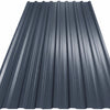 Foaie tablă cuta mare 2m x 1,112m/2.22mp RAL-7011( Grosime=0.50 m)