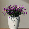 Buchet de Cale Artificiale - Flori din Plastic Roze  - Vibrant pentru Decor Interior/Exterior, cu flori, ghiveci și piatră