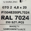 Set 250 Suruburi autoforante pentru tabla GTO 2 4,8x20 P15048200PL7024 RAL 7024