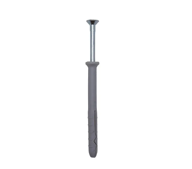 Diblu cu surub cui percuție Hammer drive plug 8*80 (100buc)