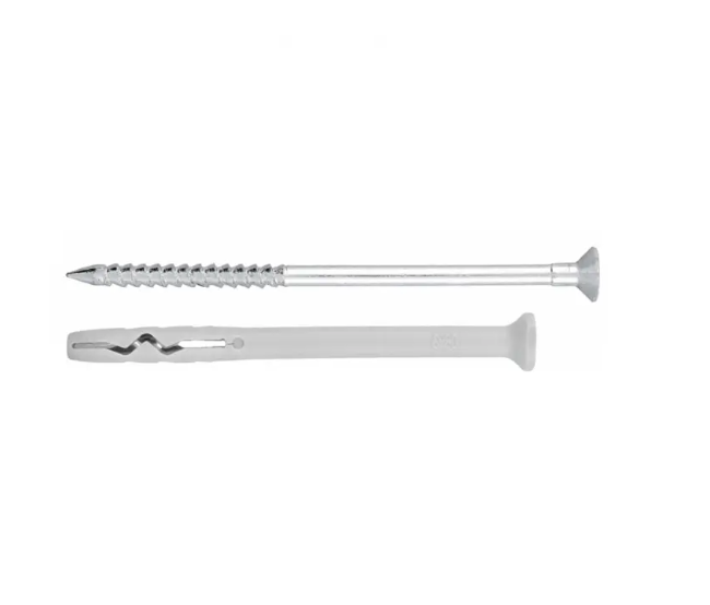 Diblu cu surub cui percutie hammer drive plug 6*80 ( 200 buc )