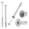 Diblu cu surub cui percutie hammer drive plug 6*80 ( 200 buc )