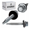 Set 250 Șuruburi autoforante pentru țiglă metalică/tablă GT F2 4,8×35 P140350FA PLACT ZINC
