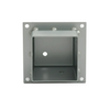 Suport metalic pentru stâlp din lemn 120 × 120/180 mm