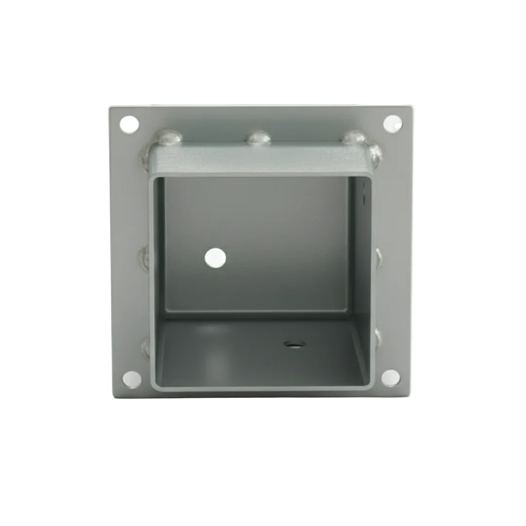 Suport metalic pentru stâlp din lemn 120 × 120/180 mm