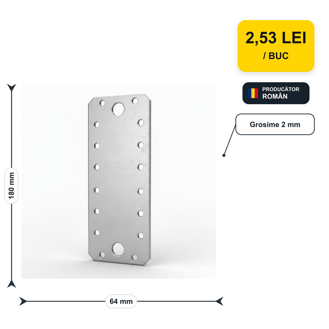 Placă Perforată 180x64 – preț și dimensiuni | ANNADU