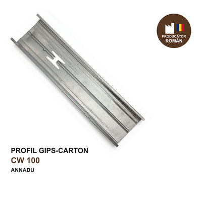 Profil Gips-Carton CW 100,  zincat – imagine principală ANNADU pentru toate variantele