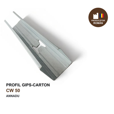 Profil Gips-Carton CW 50,  zincat – imagine principală ANNADU pentru toate variantele