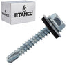 Set 250 Șuruburi autoforante pentru țiglă metalică/tablă GT 5 5,5x32 P150320PL placat zinc