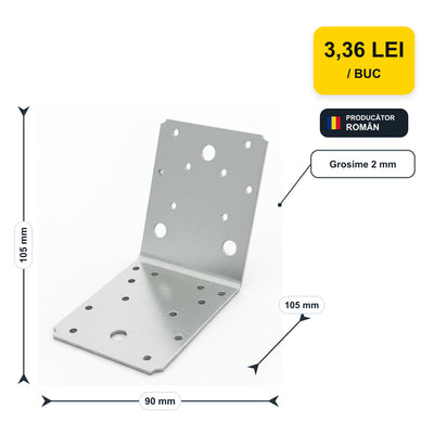 Vinclu 135 grade 105x105x90mm – preț și dimensiuni | ANNADU