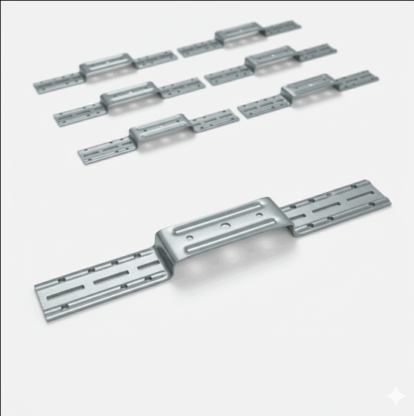 Set 10 buc, brida 9-12 pentru CD60,120 mm grosime 0.50