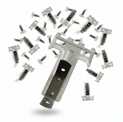 Set 50 piesa de suspendare CD60, gips-carton, 80 mm