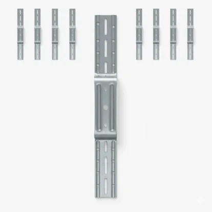 Set 10 buc, bridă 9-12 pentru CD60, 120 mm (grosime 1)